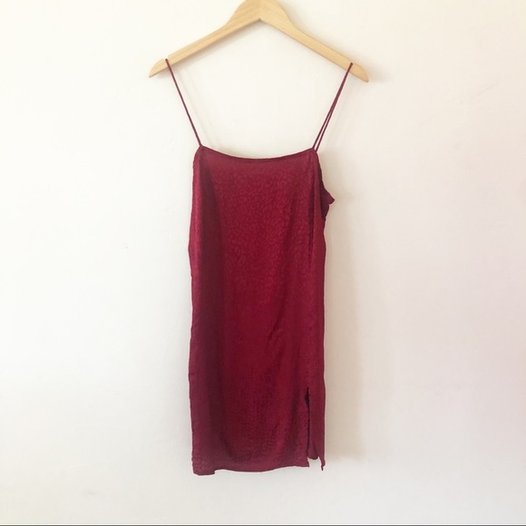 Motel Rocks Red Leopard Print Mini Dress sz s - Picture 3 of 9